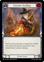 Emeritus Scolding - Red