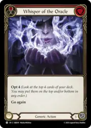 Whisper of the Oracle - Red