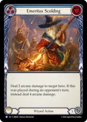 Emeritus Scolding - Blue