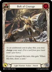 Bolt of Courage - Red
