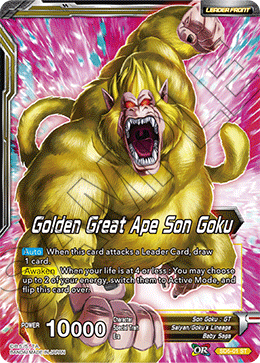 Golden Great Ape Son Goku // Long Odds SS4 Son Goku