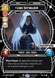Luke Skywalker, Profit or Be Destroyed
