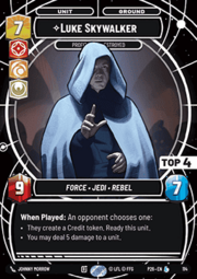 Luke Skywalker, Profit or Be Destroyed