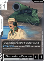 30cm Cannon (APFSDS Round)
