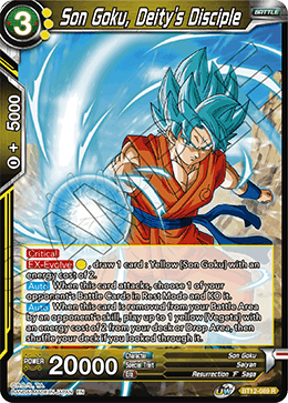 Son Goku, Deitys Disciple