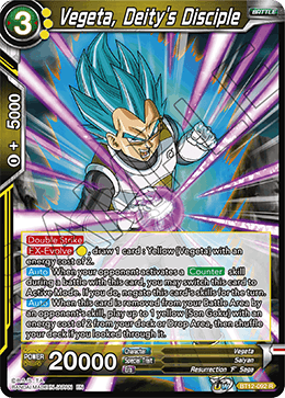 Vegeta, Deitys Disciple