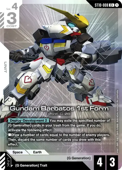 Gundam Barbatos 1st Form