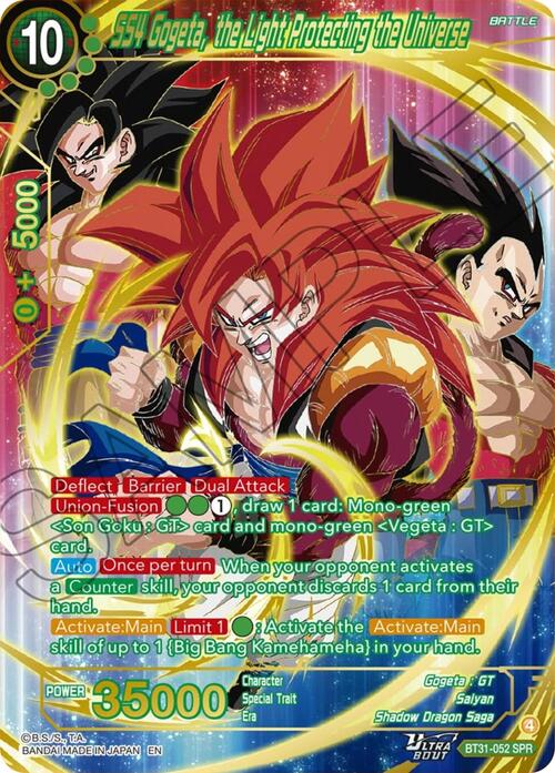 SS4 Gogeta, the Light Protecting the Universe