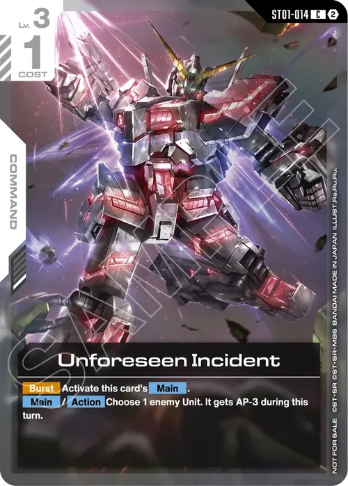 Unforeseen Incident