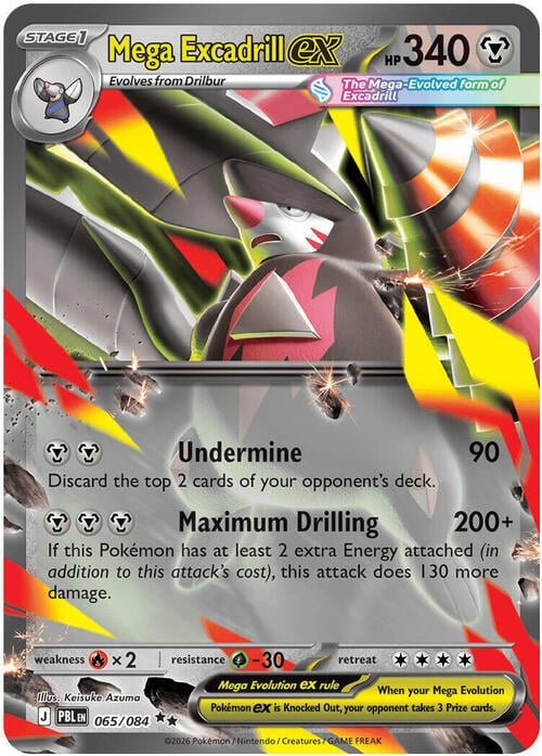 Mega Excadrill ex