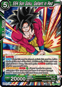SS4 Son Goku, Gallant in Red