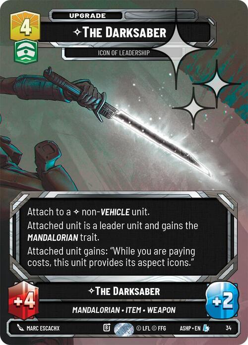 The Darksaber - Icon of Leadership