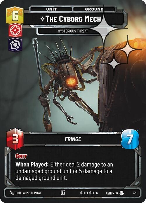 The Cyborg Mech - Mysterious Threat