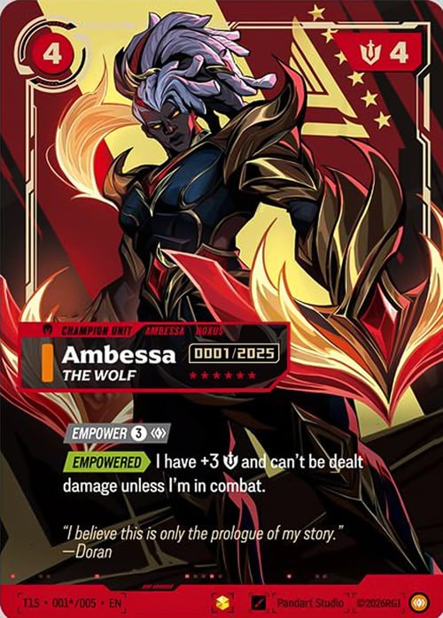 Ambessa - The Wolf