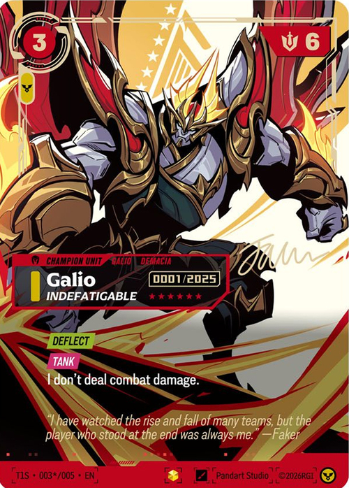 Galio - Indefatigable