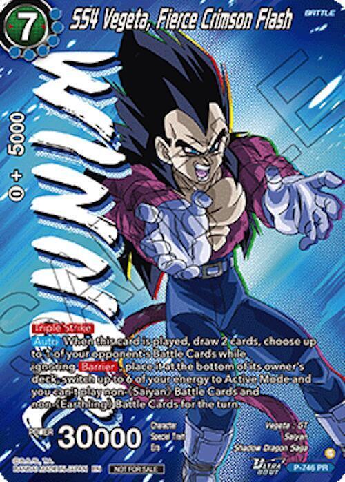 SS4 Vegeta, Fierce Crimson Flash
