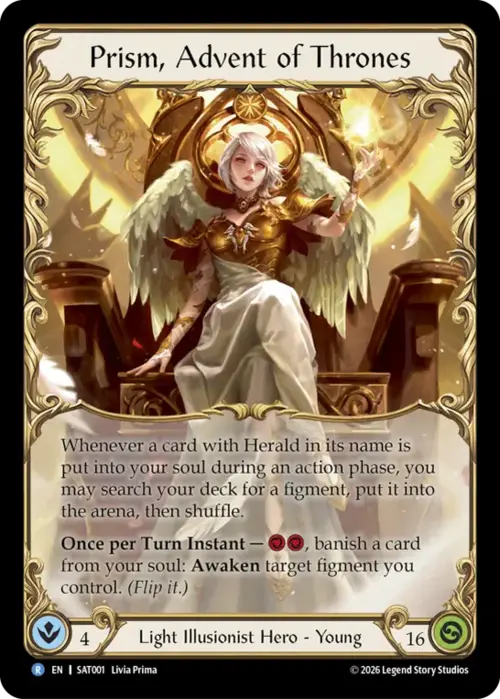 Prism, Advent of Thrones