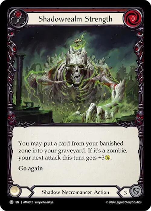 Shadowrealm Strength - Red
