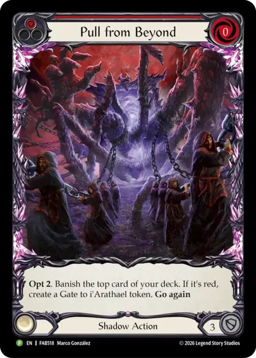 Pull from Beyond - Red
