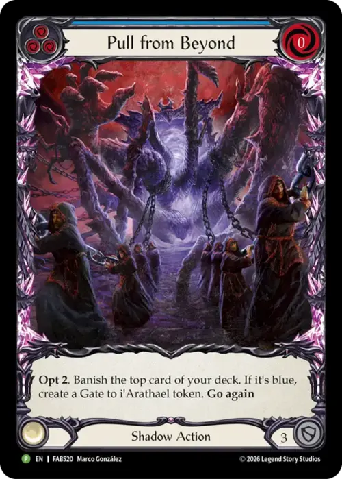 Pull from Beyond - Blue