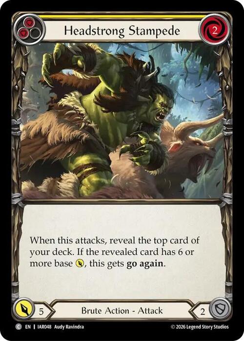 Headstrong Stampede - Yellow