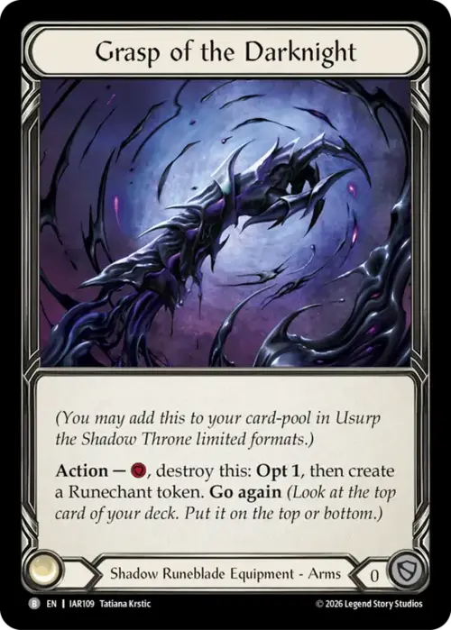 Grasp of the Darknight