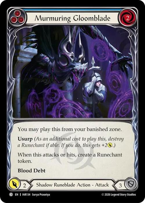 Murmuring Gloomblade - Blue
