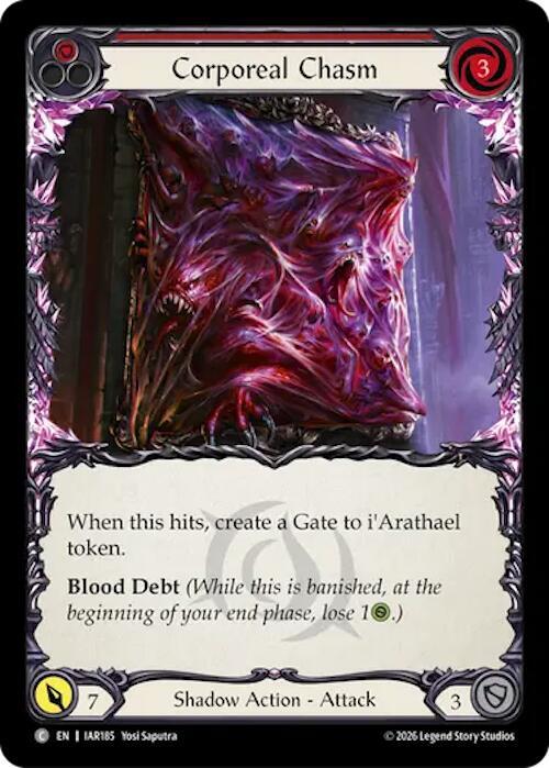 Corporeal Chasm - Red