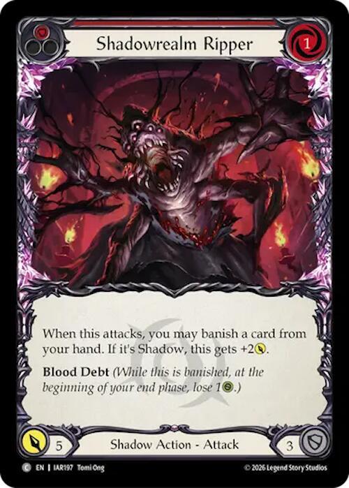 Shadowrealm Ripper - Red