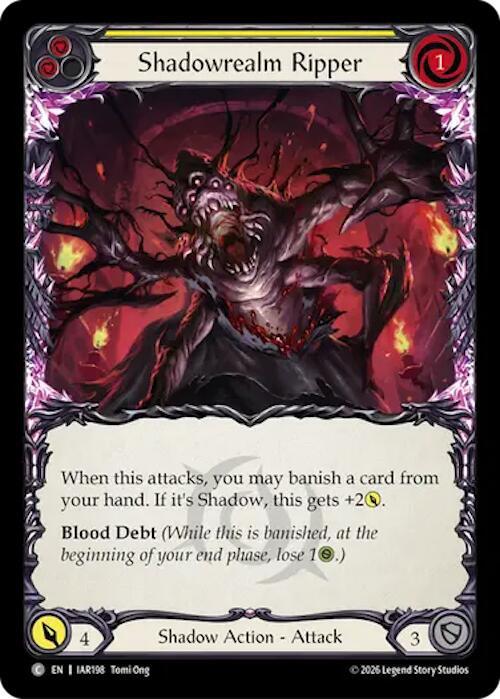 Shadowrealm Ripper - Yellow