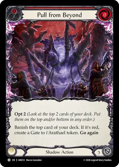 Pull from Beyond - Red