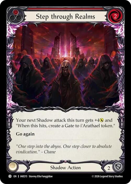 Step through Realms - Red