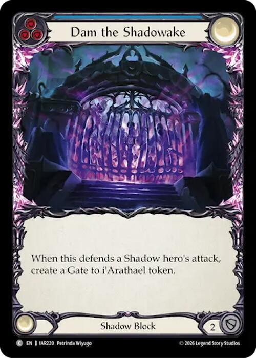 Dam the Shadowake - Blue