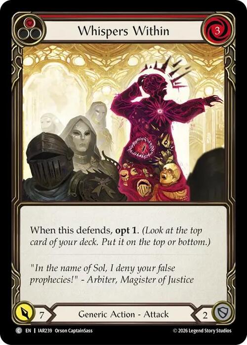 Whispers Within - Red