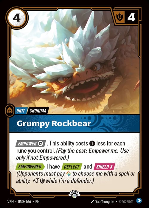 Grumpy Rockbear