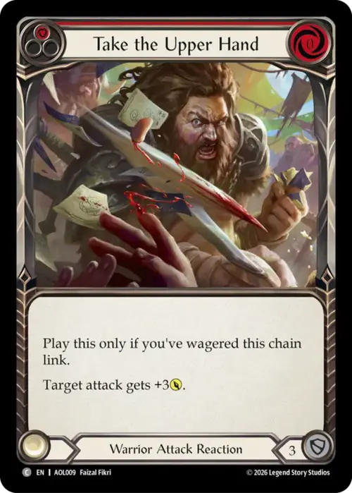 Take the Upper Hand - Red