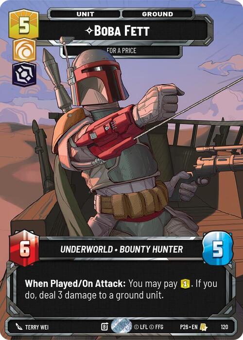 Boba Fett - For a Price