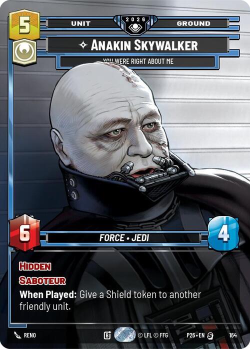 Anakin Skywalker - You Were Right About Me