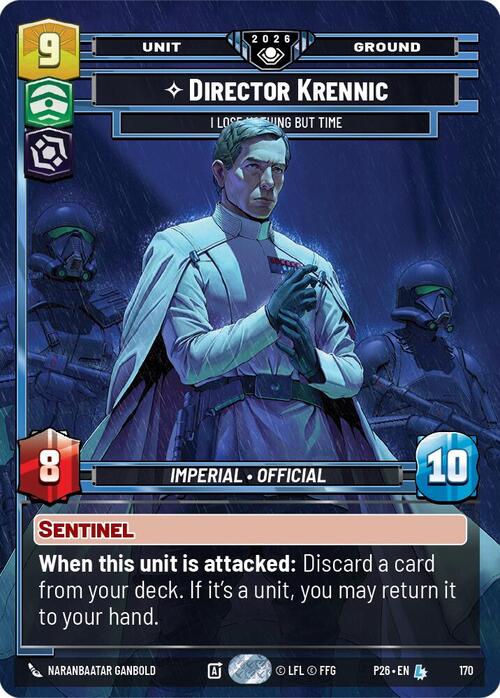 Director Krennic - I Lose Nothing But Time