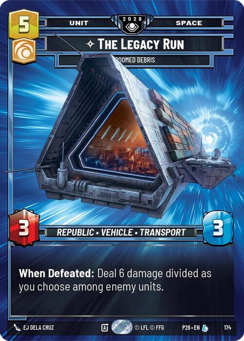 The Legacy Run - Doomed Debris
