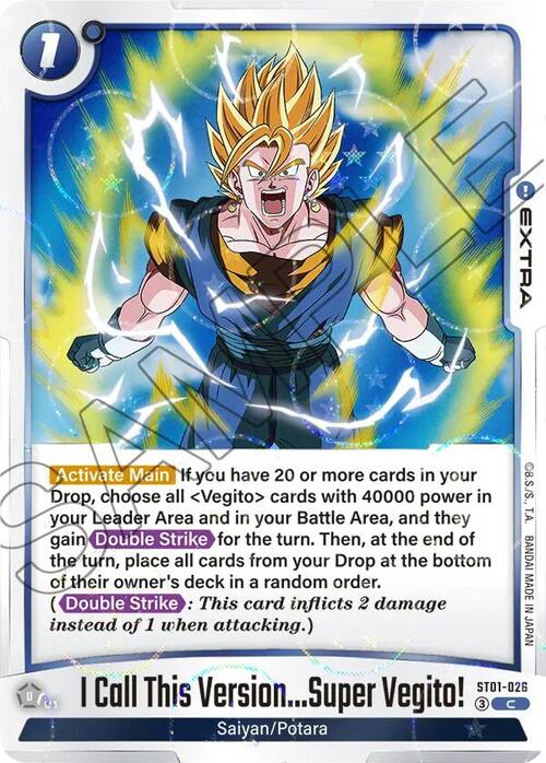 I Call This Version...Super Vegito!