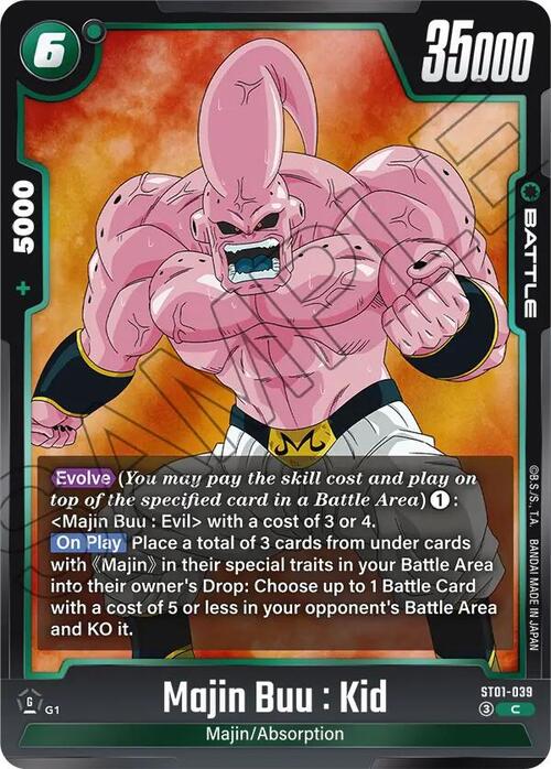 Majin Buu : Kid