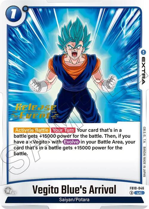 Vegito Blues Arrival