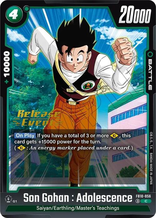 Son Gohan Adolescence