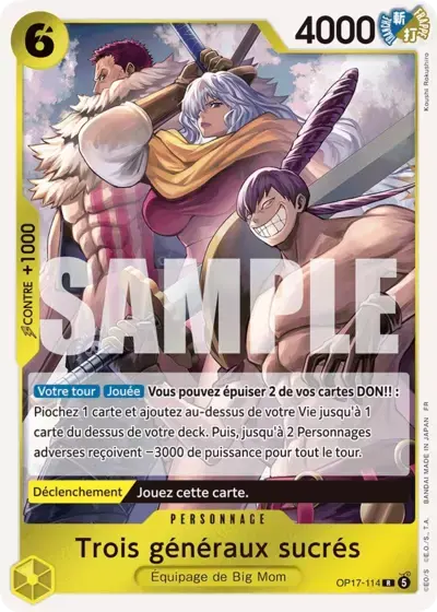 Sweet 3 Generals