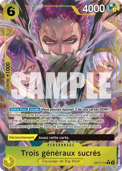 Sweet 3 Generals