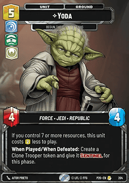 Yoda, Begun - the Clone War Has