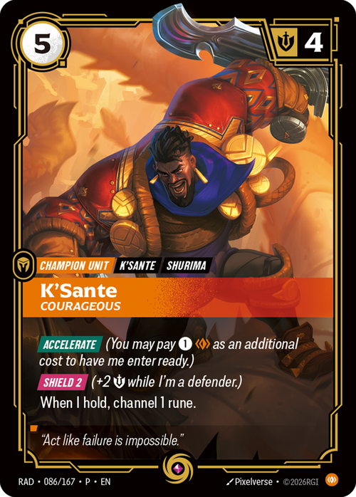 K'Sante - Courageous