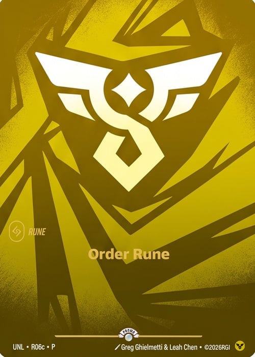 Order Rune