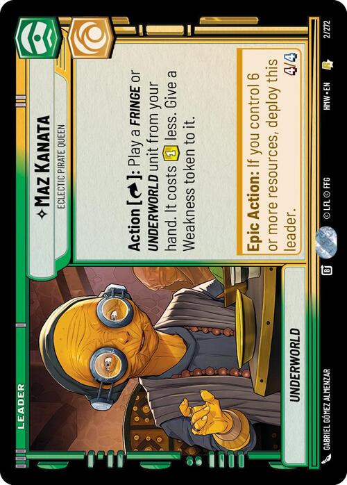 Maz Kanata - Eclectic Pirate Queen